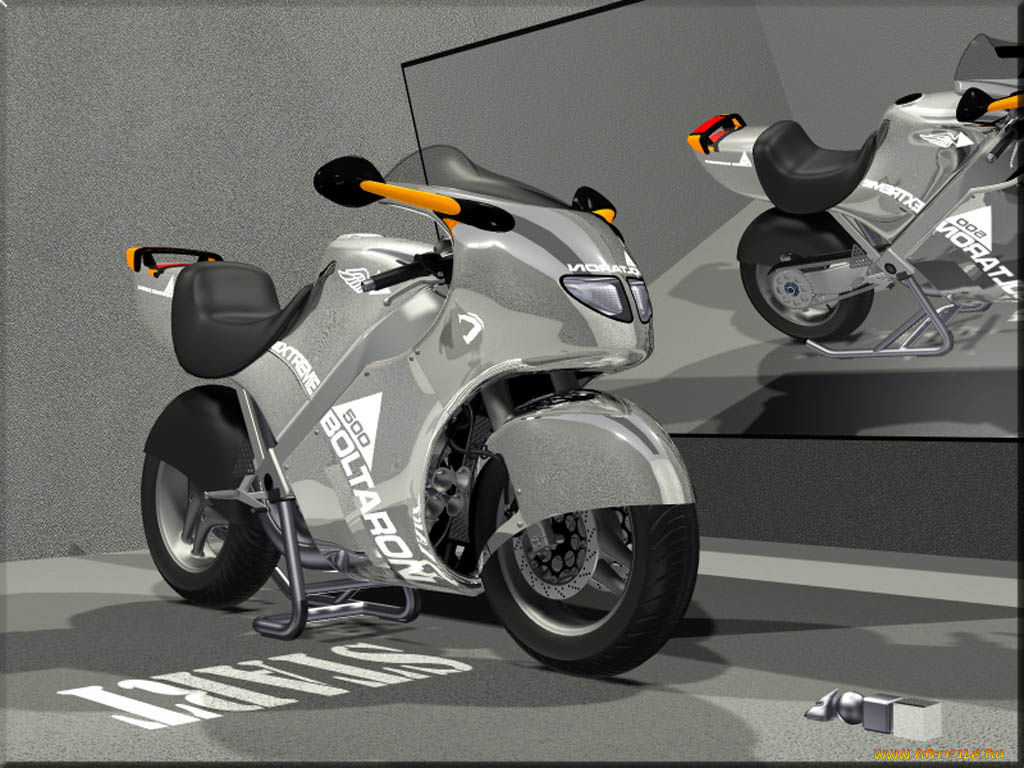 мотоциклы, 3d
