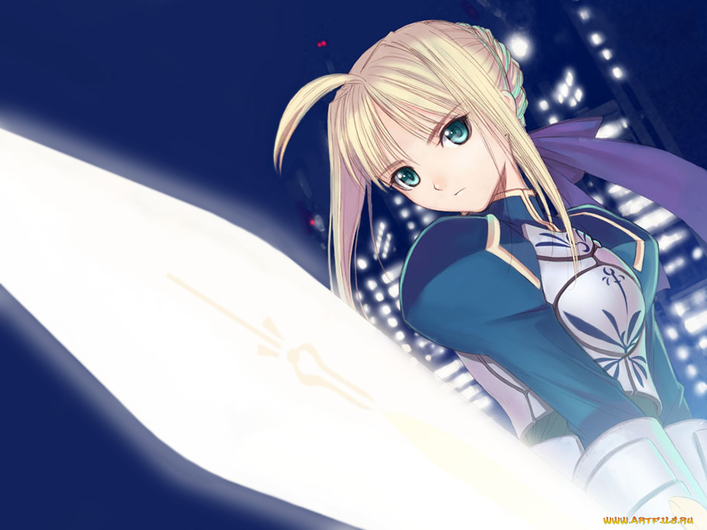 аниме, fate, stay, night