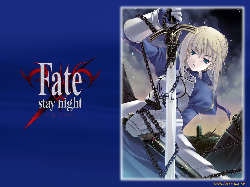 аниме, fate, stay, night