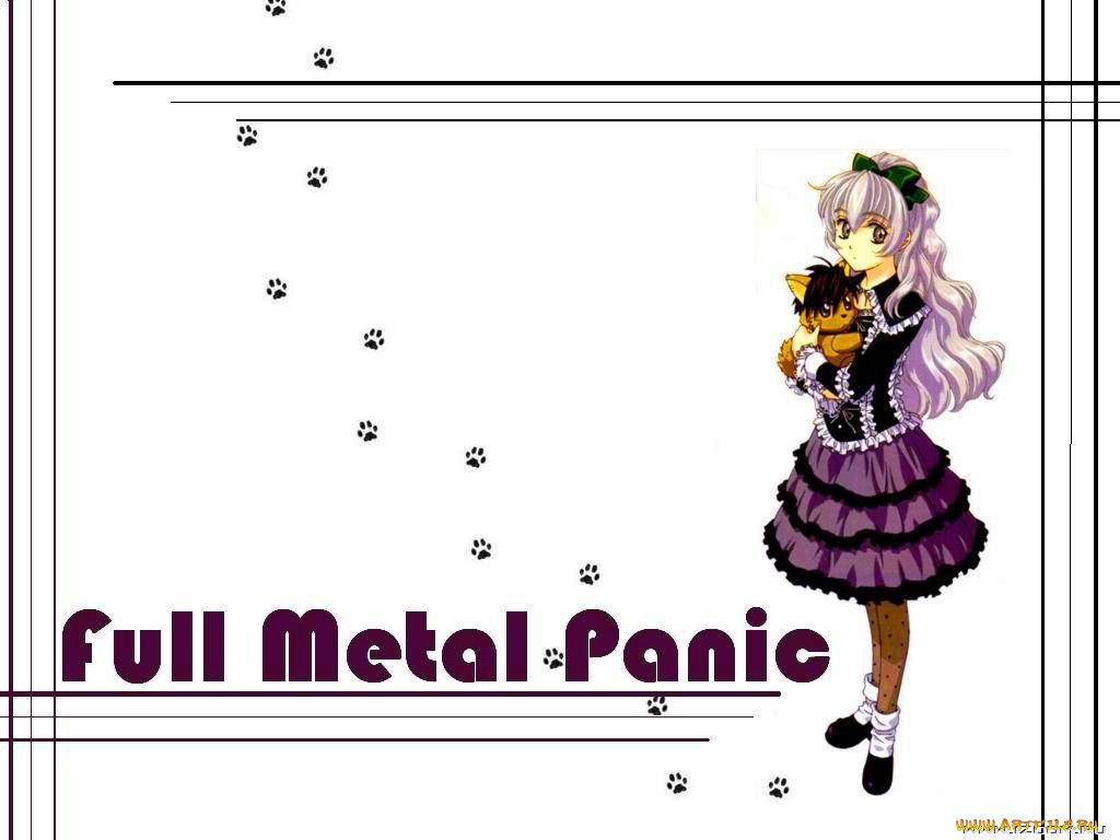 аниме, full, metal, panic