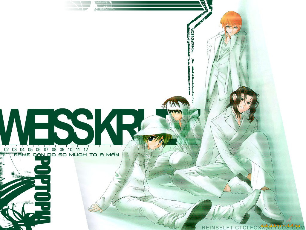 аниме, weiss, kreuz