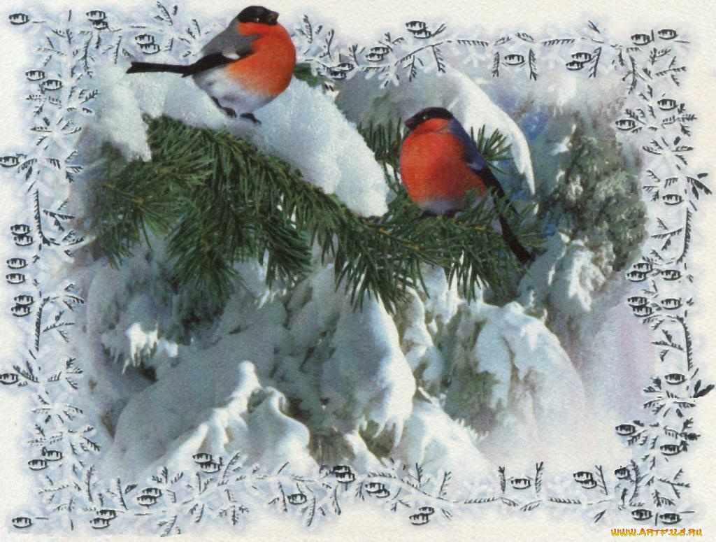 праздничные, рисованные