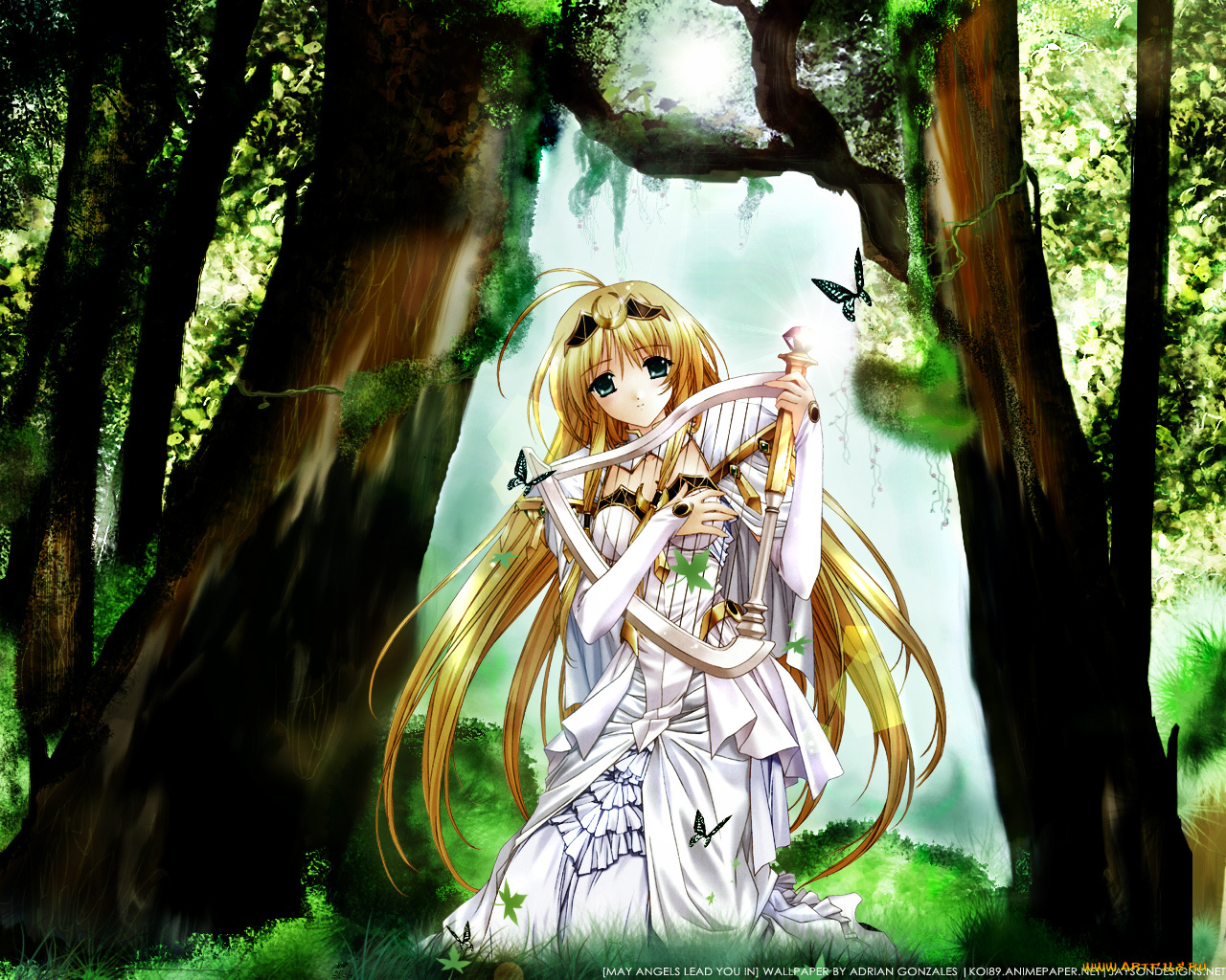 аниме, headphones, instrumental