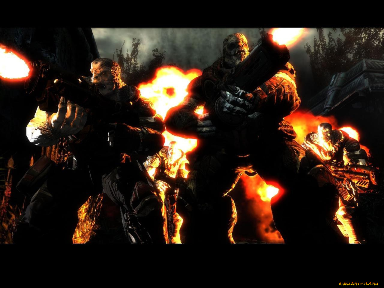 gears, of, war, видео, игры