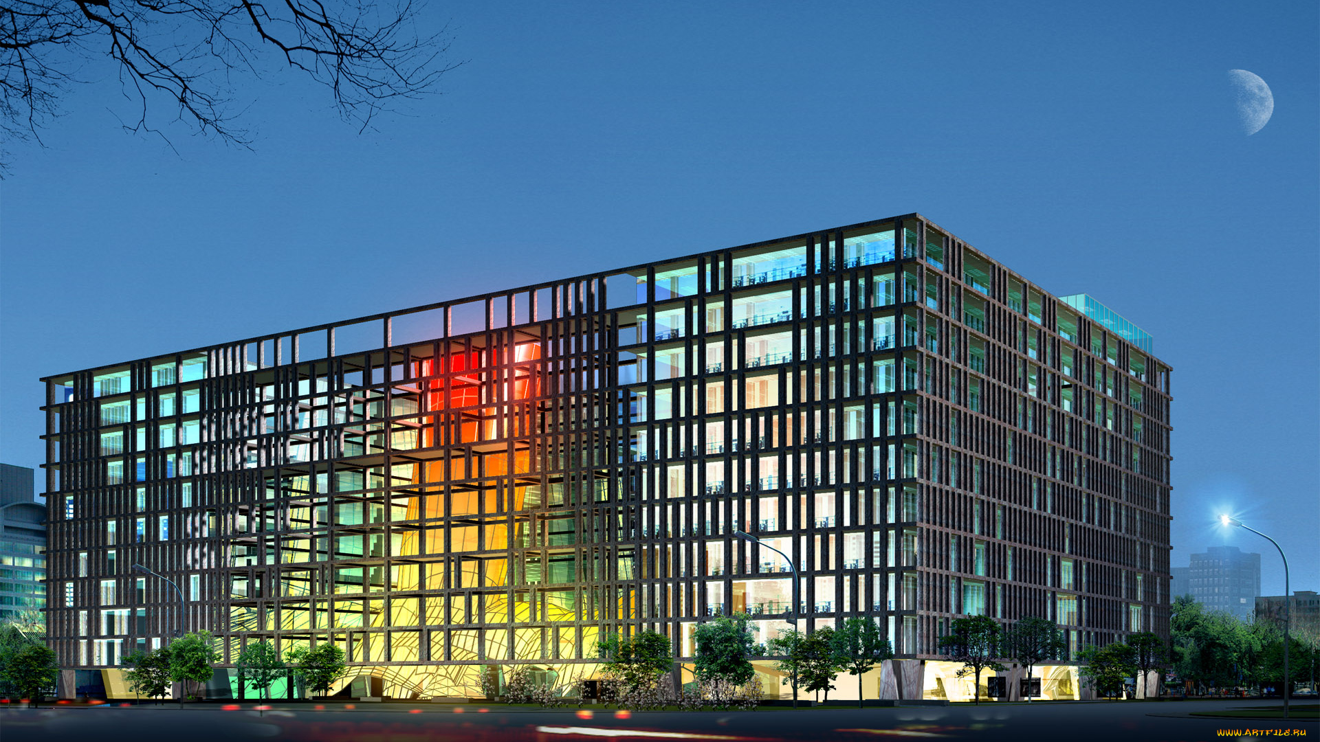 3д, графика, architecture, архитектура