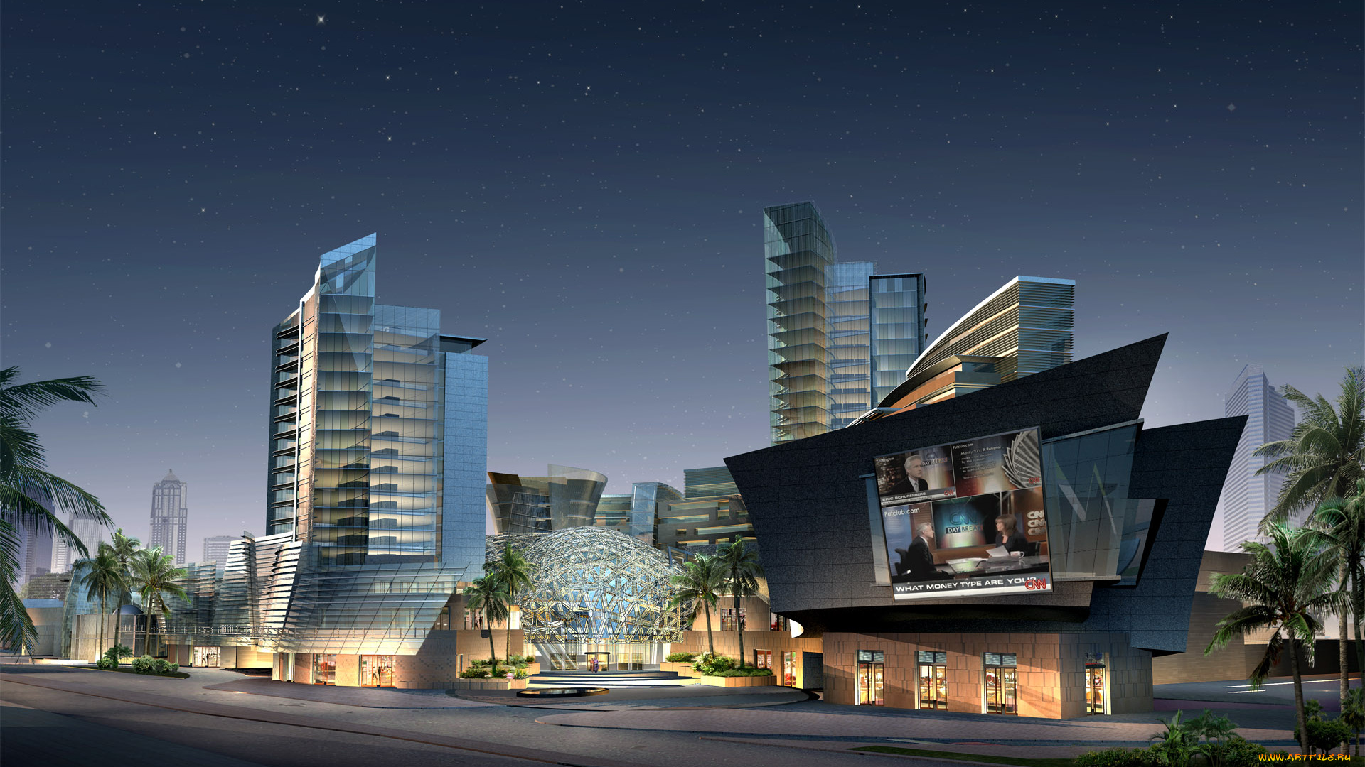 3д, графика, architecture, архитектура