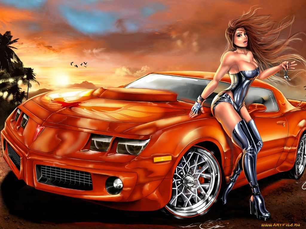 рисованные, люди