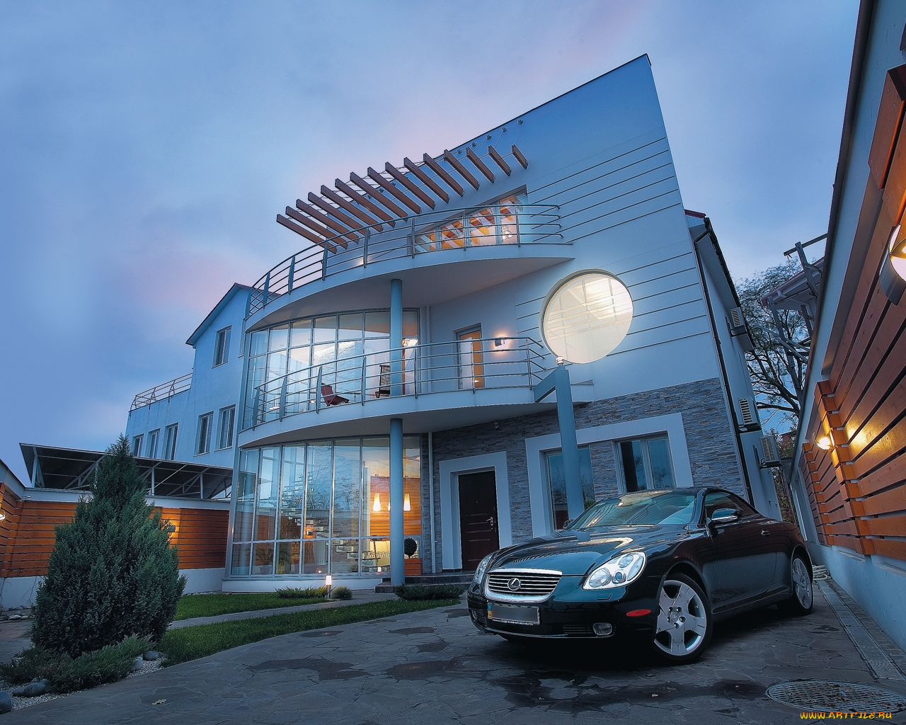 города, здания, дома