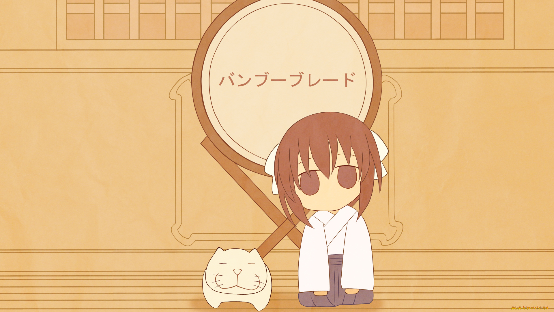 аниме, bamboo, blade