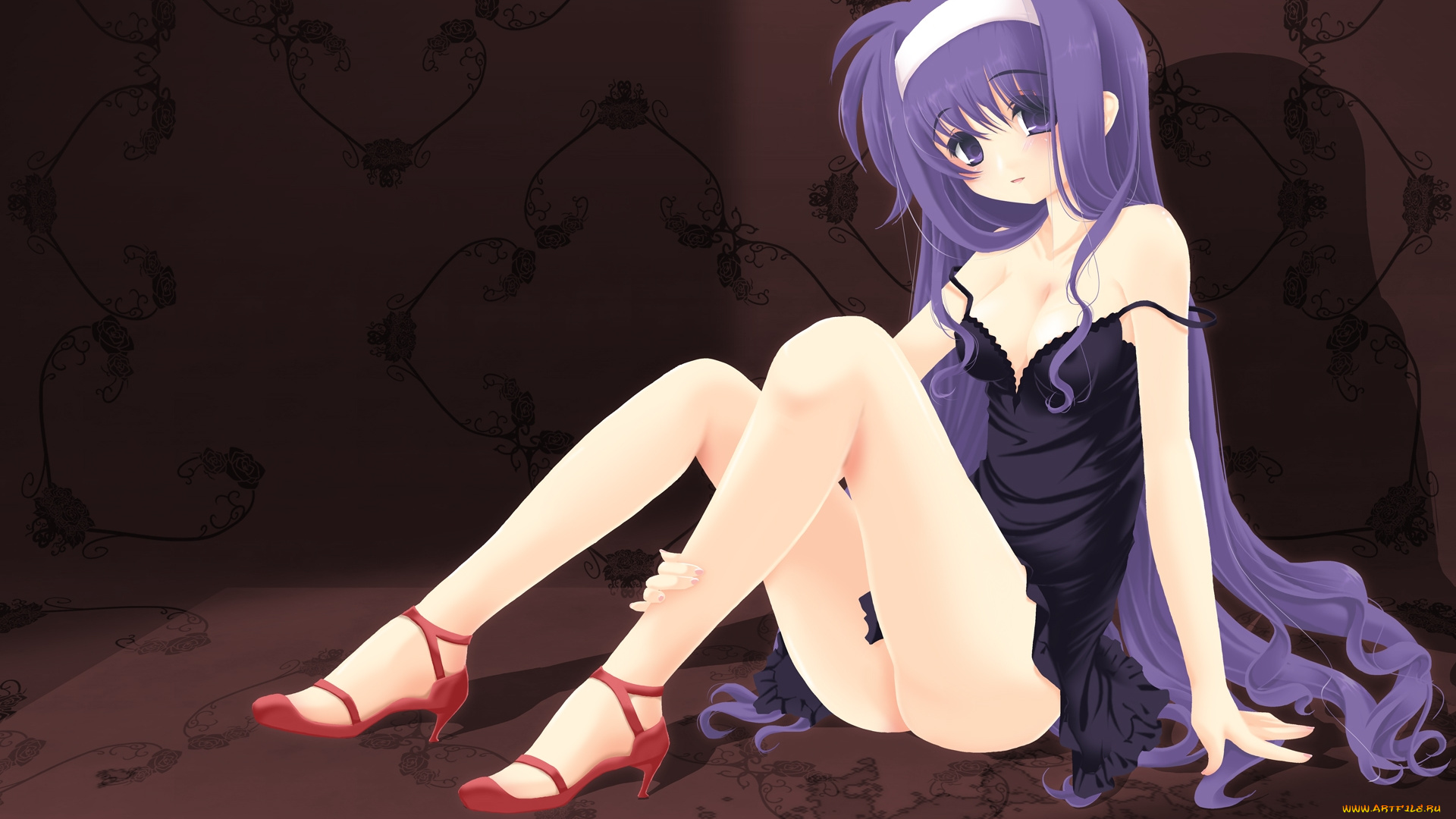 аниме, higurashi, no, naku, koro, ni, furude, rika