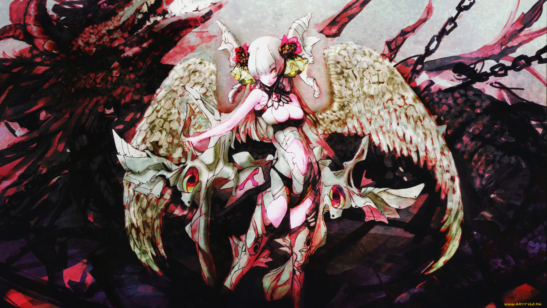 pixiv, girls, collection, 2010, artbook, iori, mangaka, angelica, execution, аниме