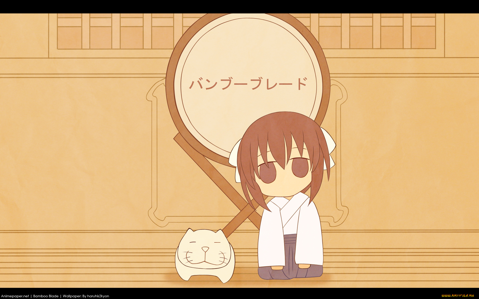 аниме, bamboo, blade