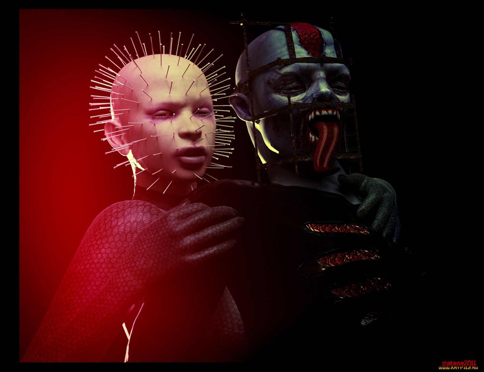 3д, графика, creatures, существа