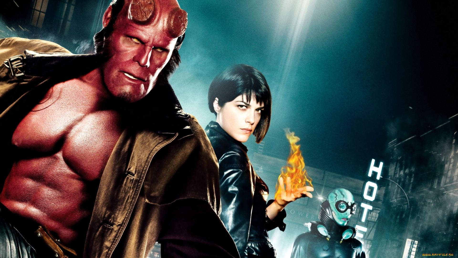 hellboy, the, golden, army, кино, фильмы, ron, perlman, abe, sapien, doug, jones, selma, blair, liz, sherman