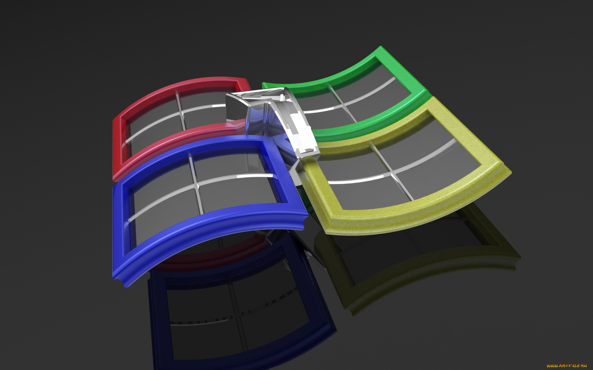 компьютеры, windows, vienna, доски, цыфра, круг