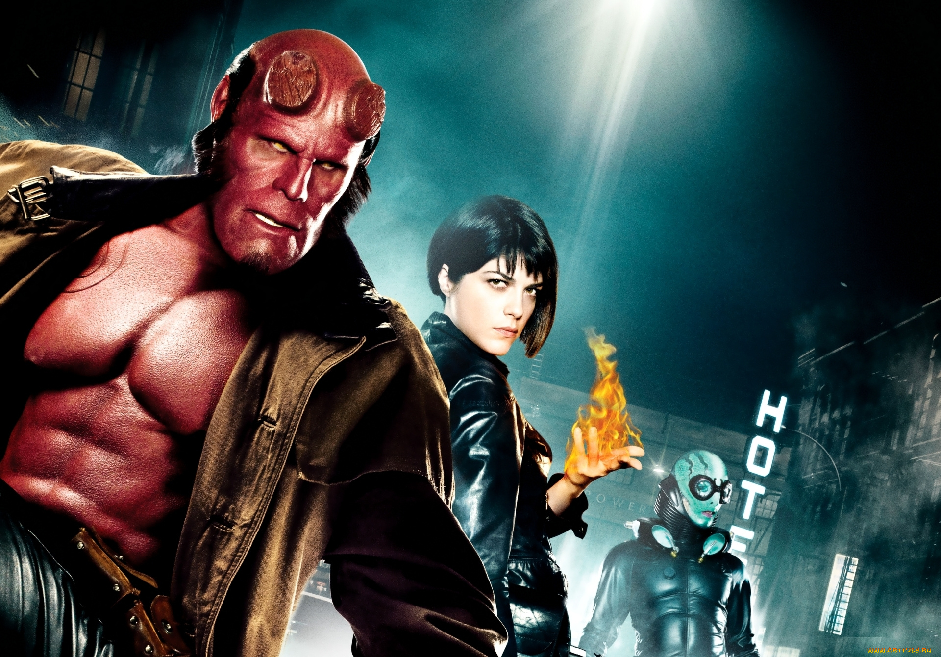 hellboy, the, golden, army, кино, фильмы, ron, perlman, abe, sapien, doug, jones, selma, blair, liz, sherman
