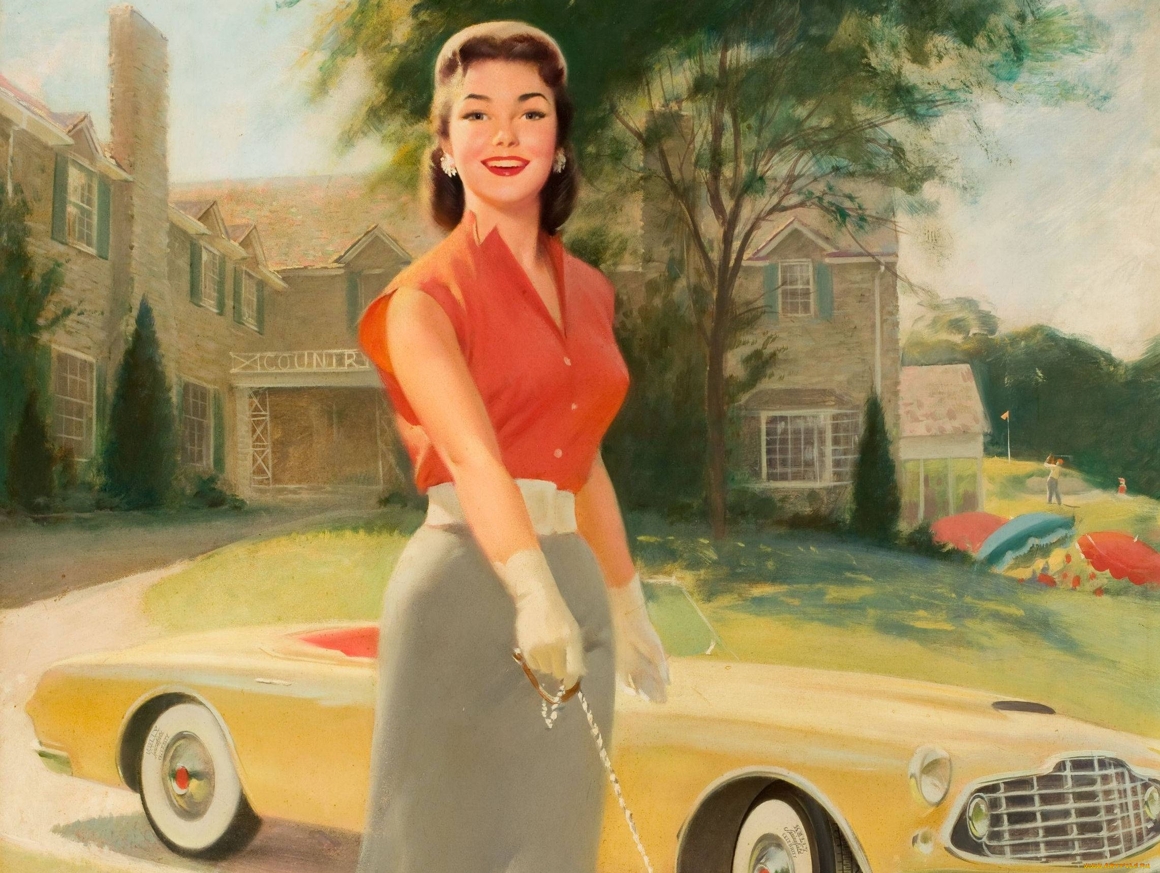 bill, medcalf, рисованные, красотка