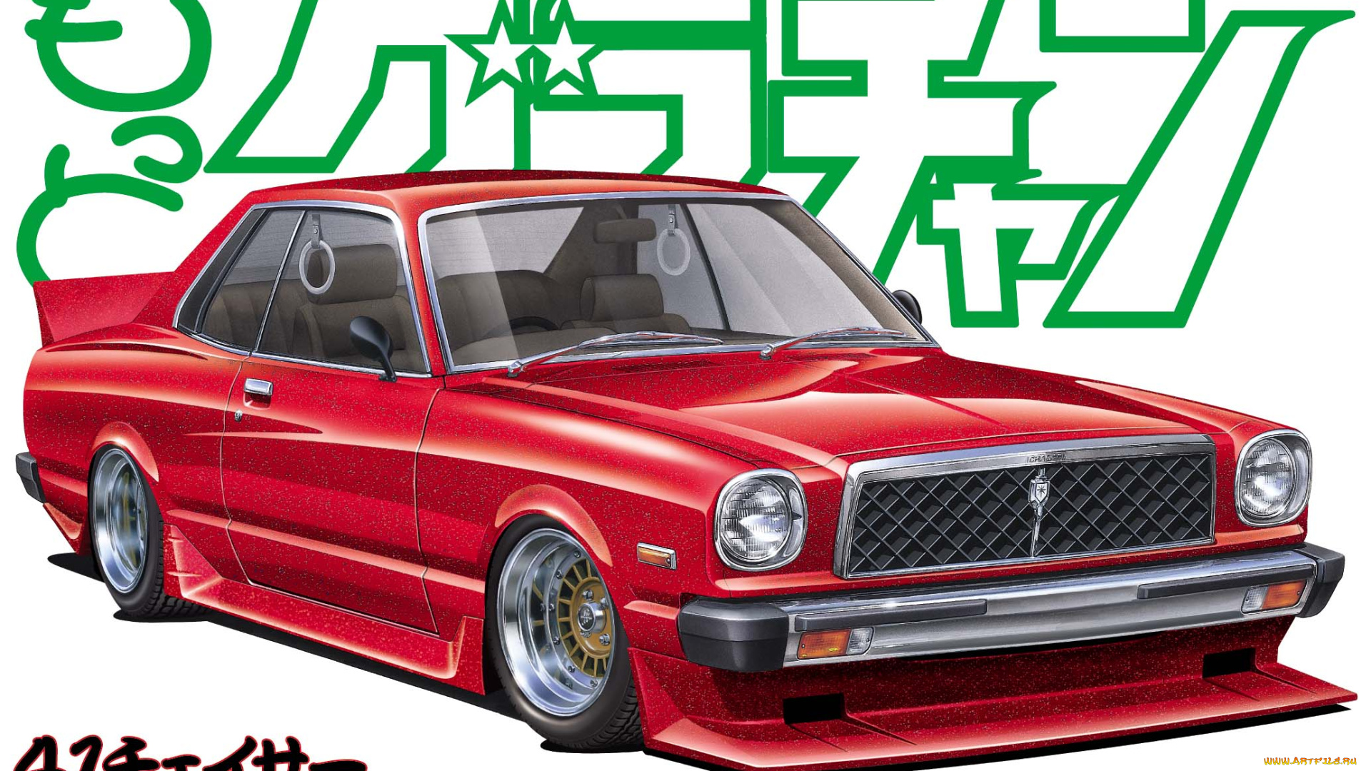 автомобили, рисованные, aoshima