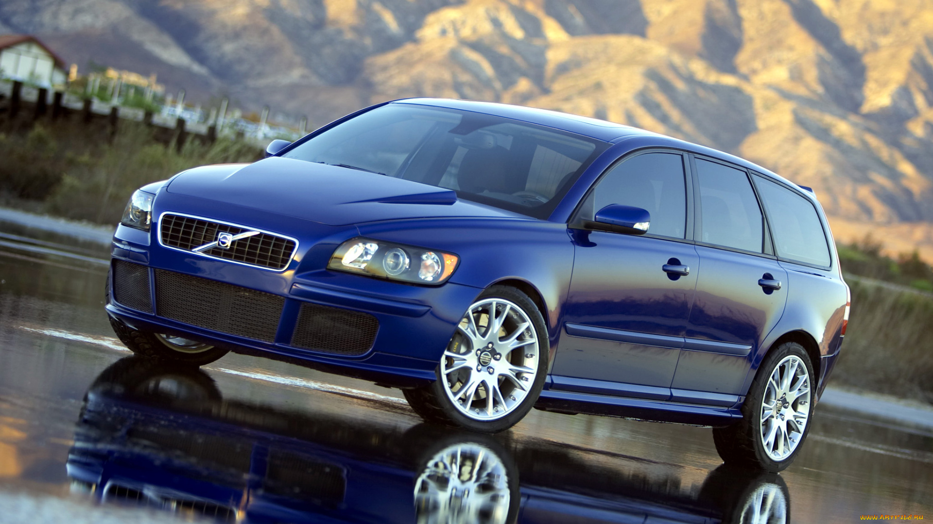 volvo, v50, sv, concept, `2004, автомобили, отражение, концепт