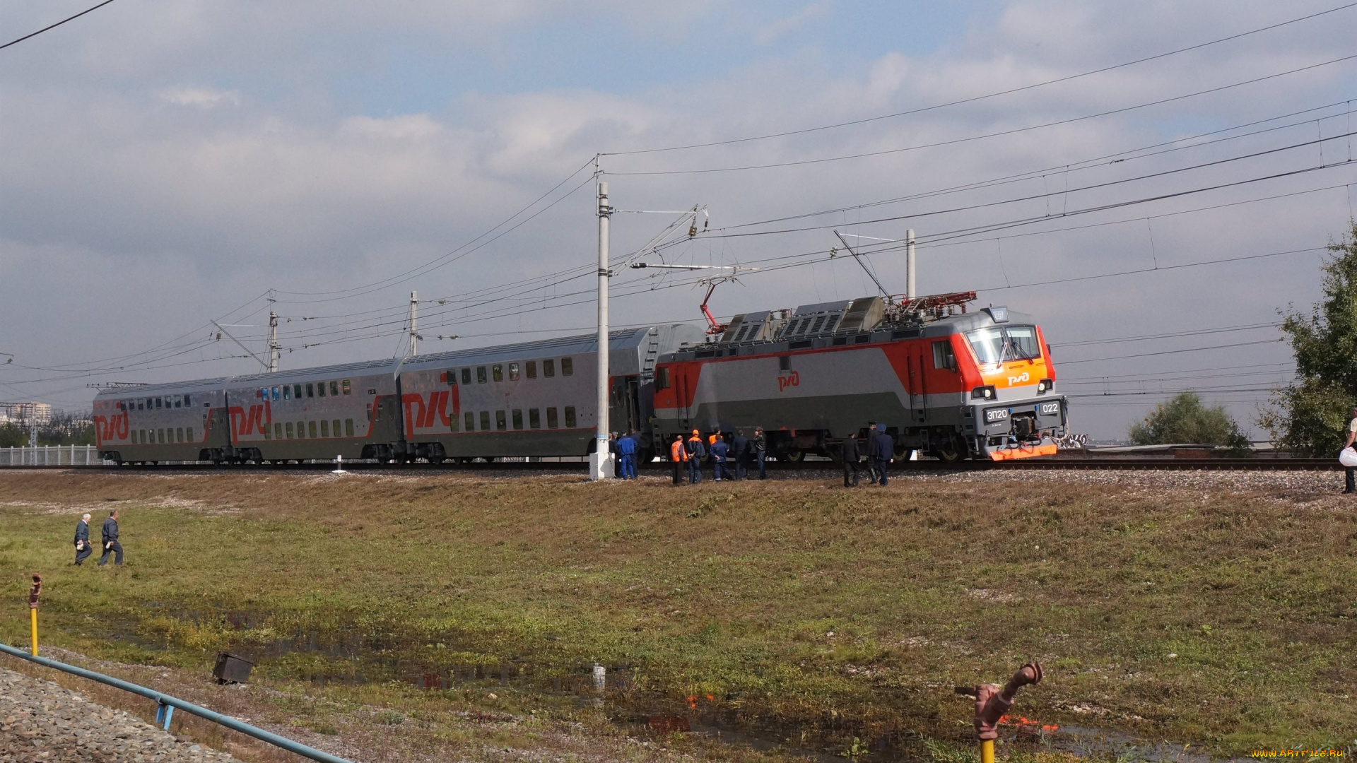 техника, поезда, состав