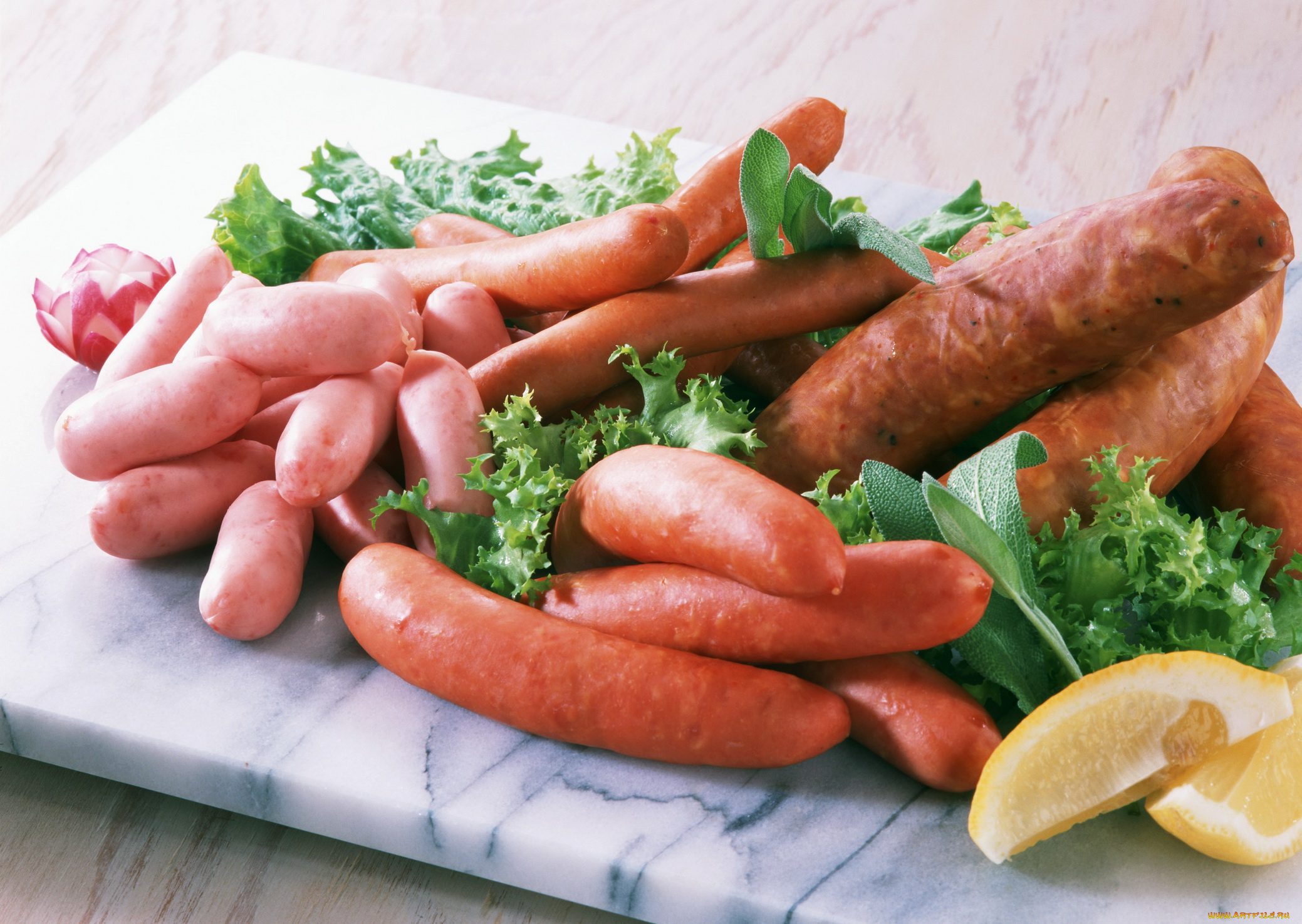 еда, колбасные, изделия, сосиски, колбаса