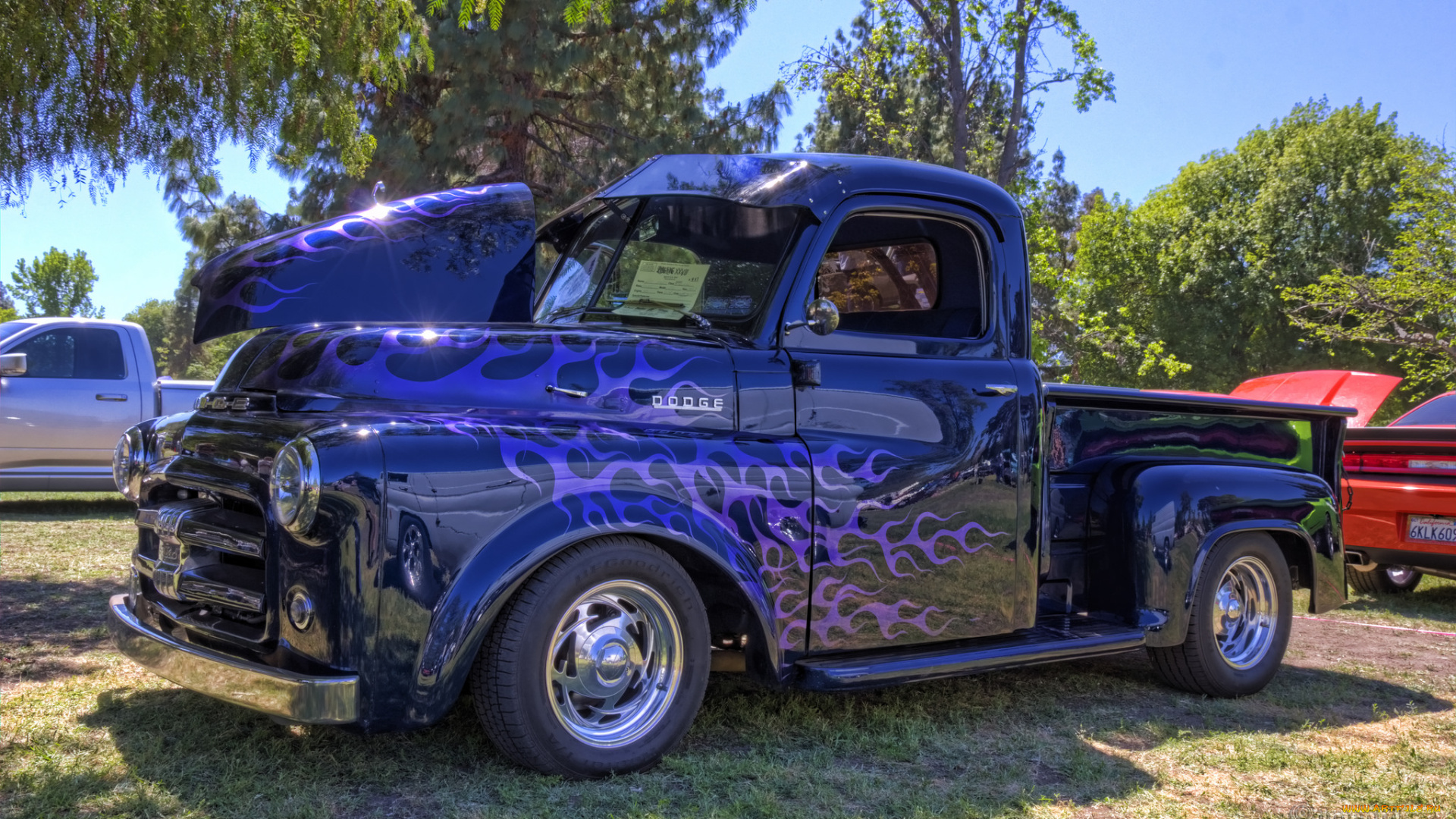 1952, dodge, pickup, автомобили, выставки, и, уличные, фото, выставка, автошоу