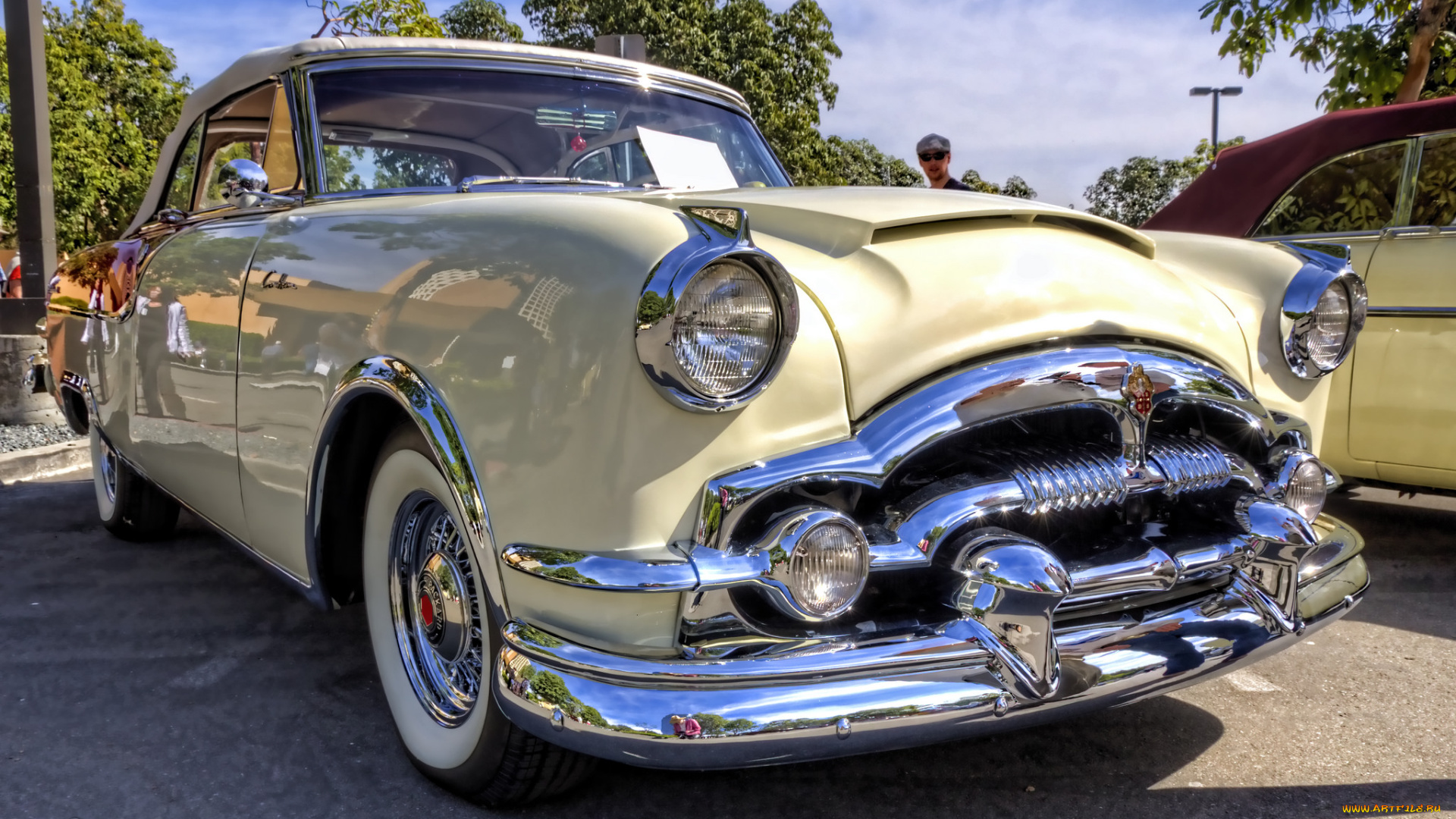 1954, packard, carribean, автомобили, выставки, и, уличные, фото, выставка, автошоу