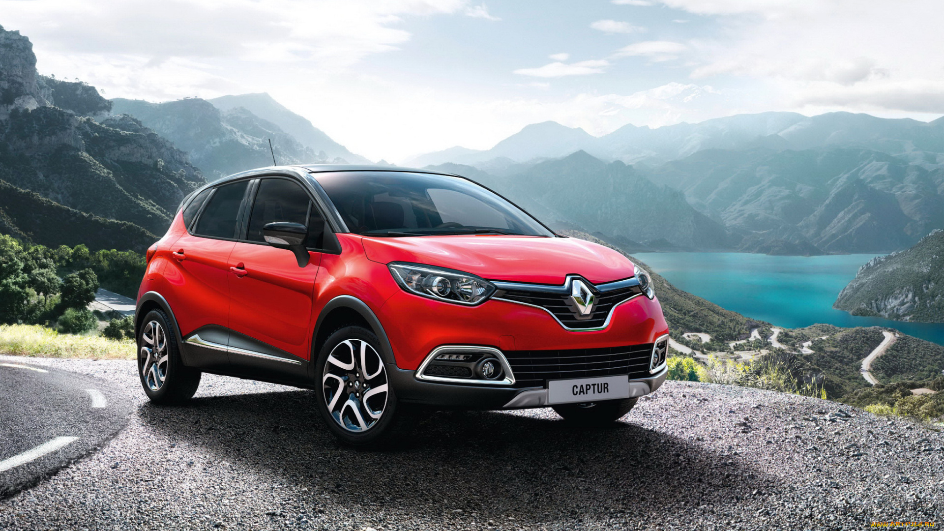 2014, renault, captur, signature, автомобили, renault, signature, captur, тюнинг, красный