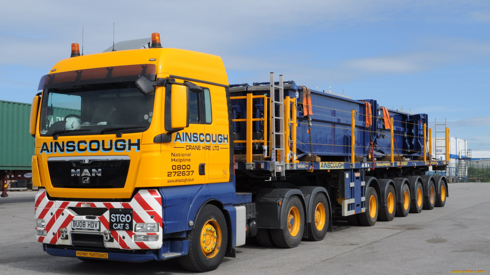 автомобили, man, тяжелый, грузовик, седельный, тягач