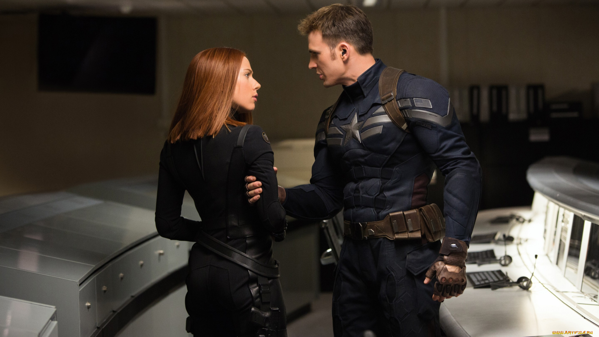 кино, фильмы, captain, america, , the, winter, soldier, steve, rogers, chris, evans, black, widow, scarlett, johansson, natasha, romanoff