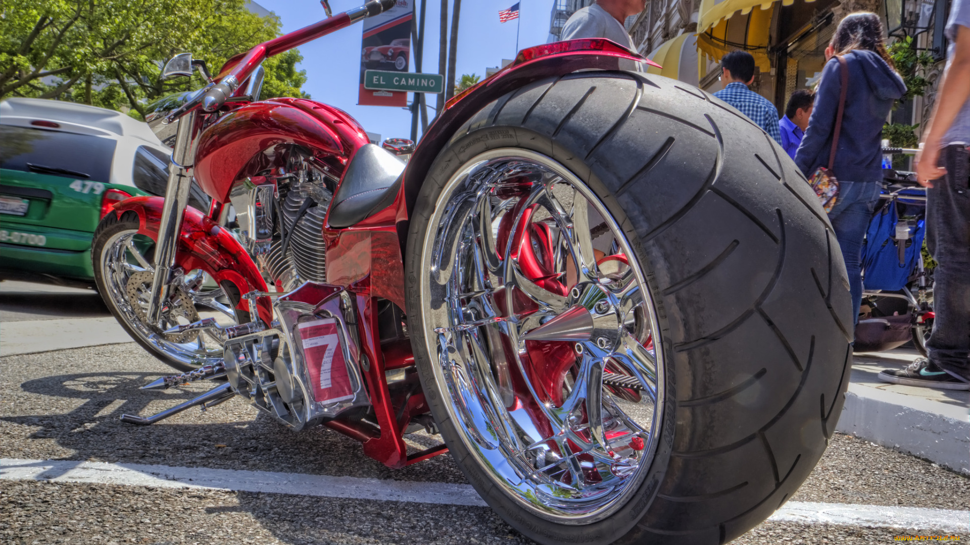 мотоциклы, customs, байк