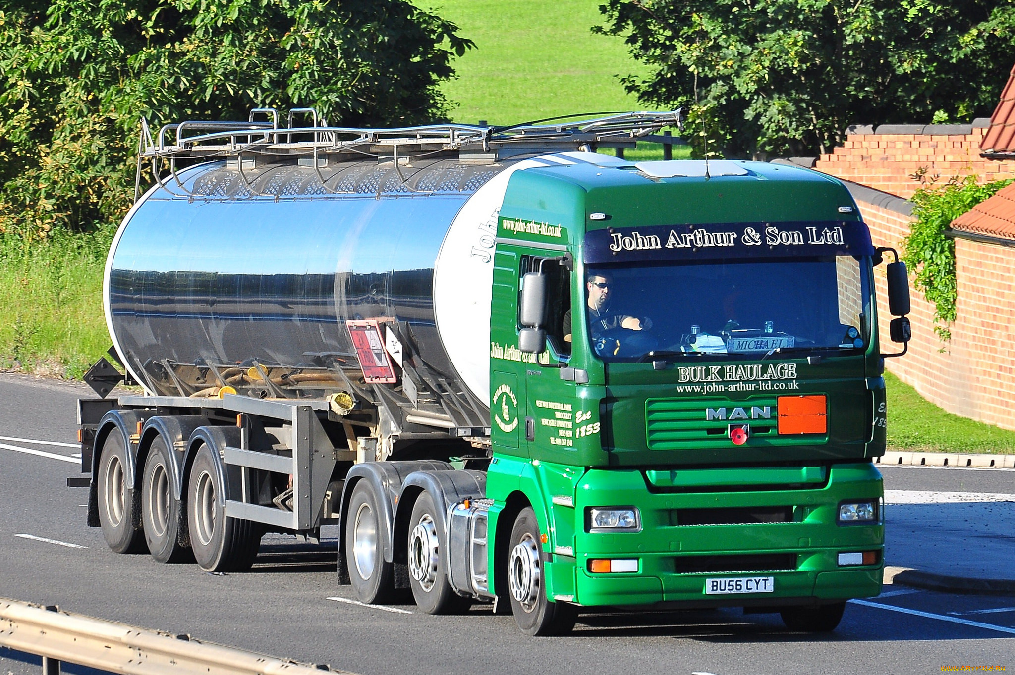 автомобили, man, тяжелый, грузовик, седельный, тягач