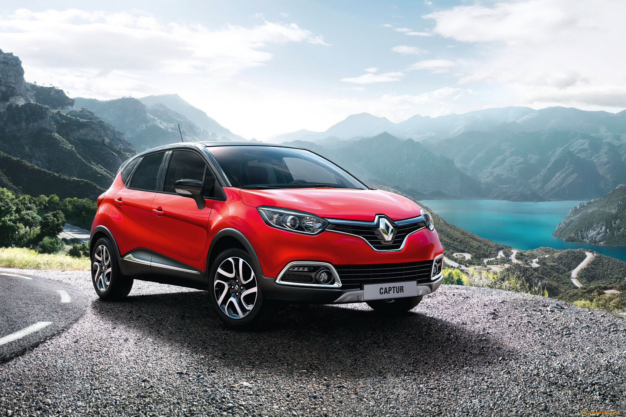 2014, renault, captur, signature, автомобили, renault, signature, captur, тюнинг, красный