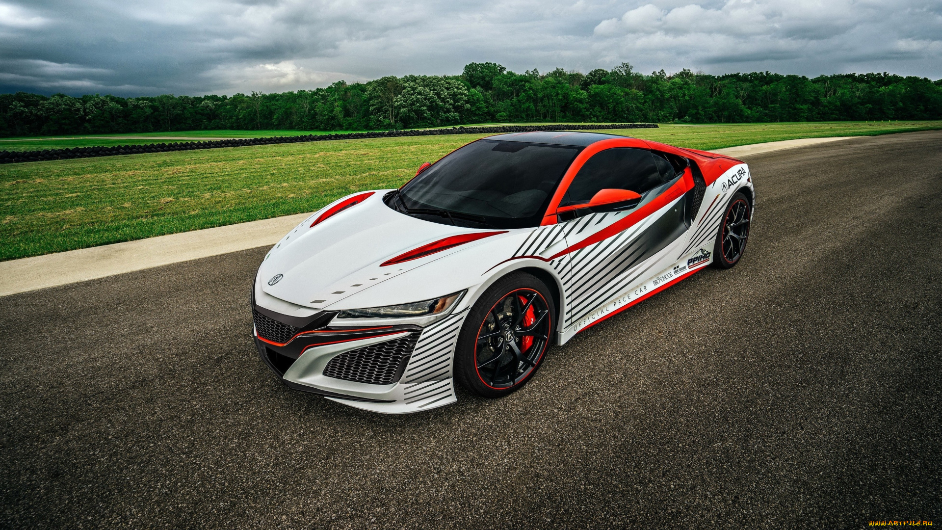 автомобили, acura, 2016г, pace, car, peak, pikes, nsx