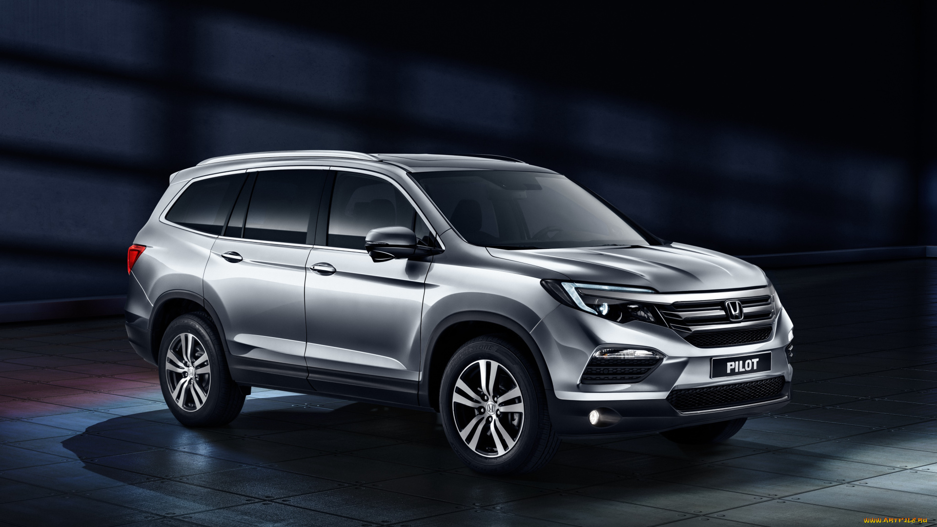 автомобили, honda, темный, 2015г, cis-spec, pilot