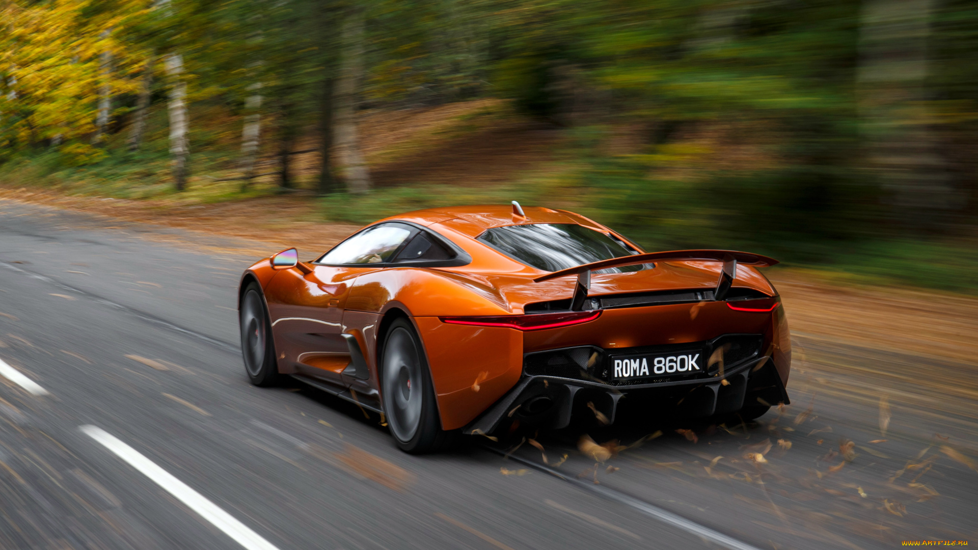 автомобили, jaguar, 007, spectre, c-x75, 2015г