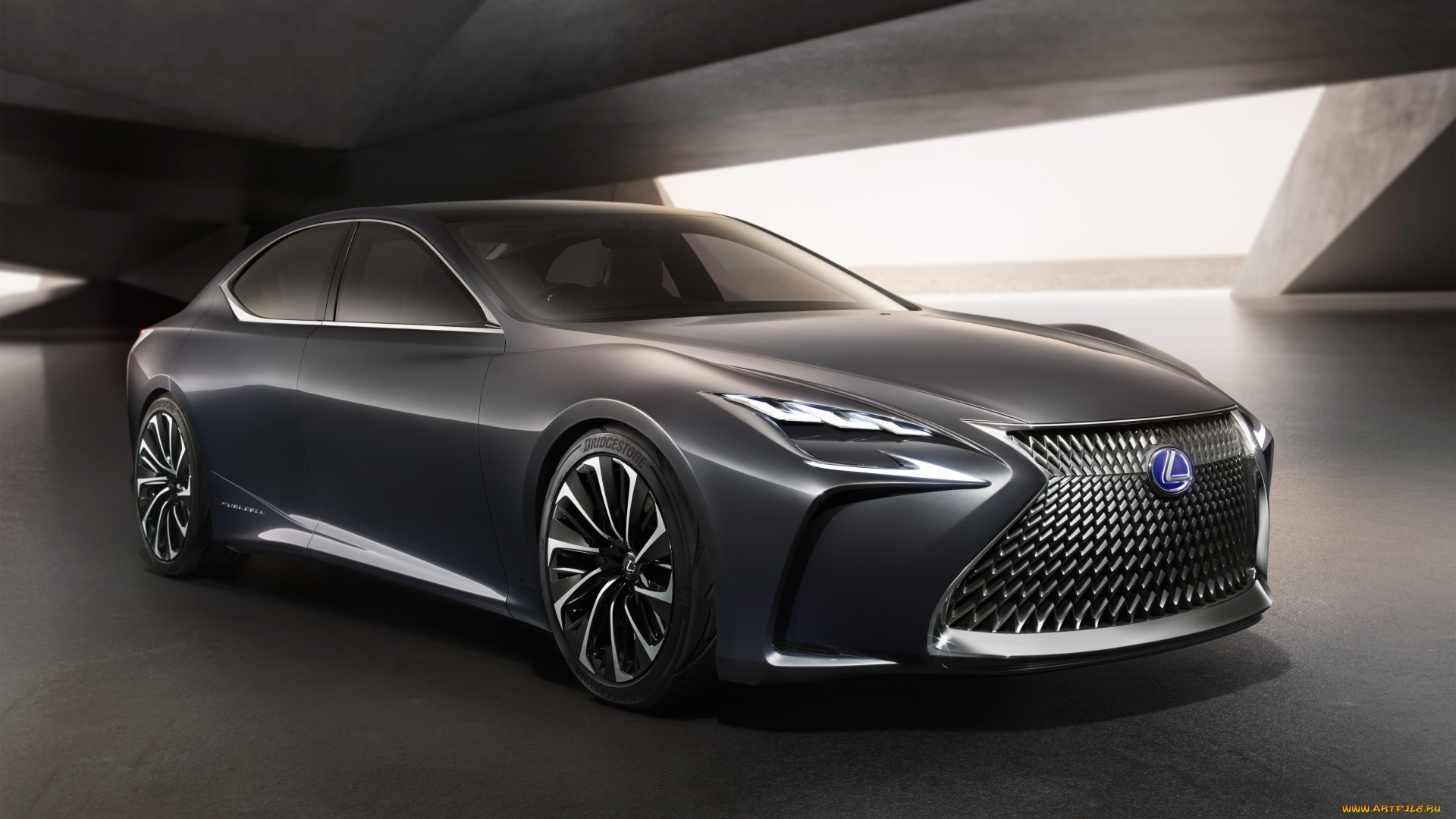 автомобили, lexus, темный, 2015г, concept, lf-fc