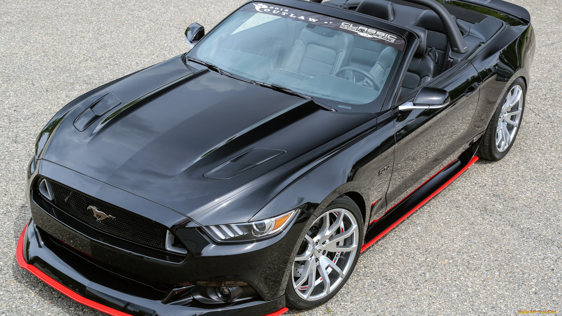 автомобили, mustang, ragtop, design, outlaw, gt, ford, classic, 2015г, concepts