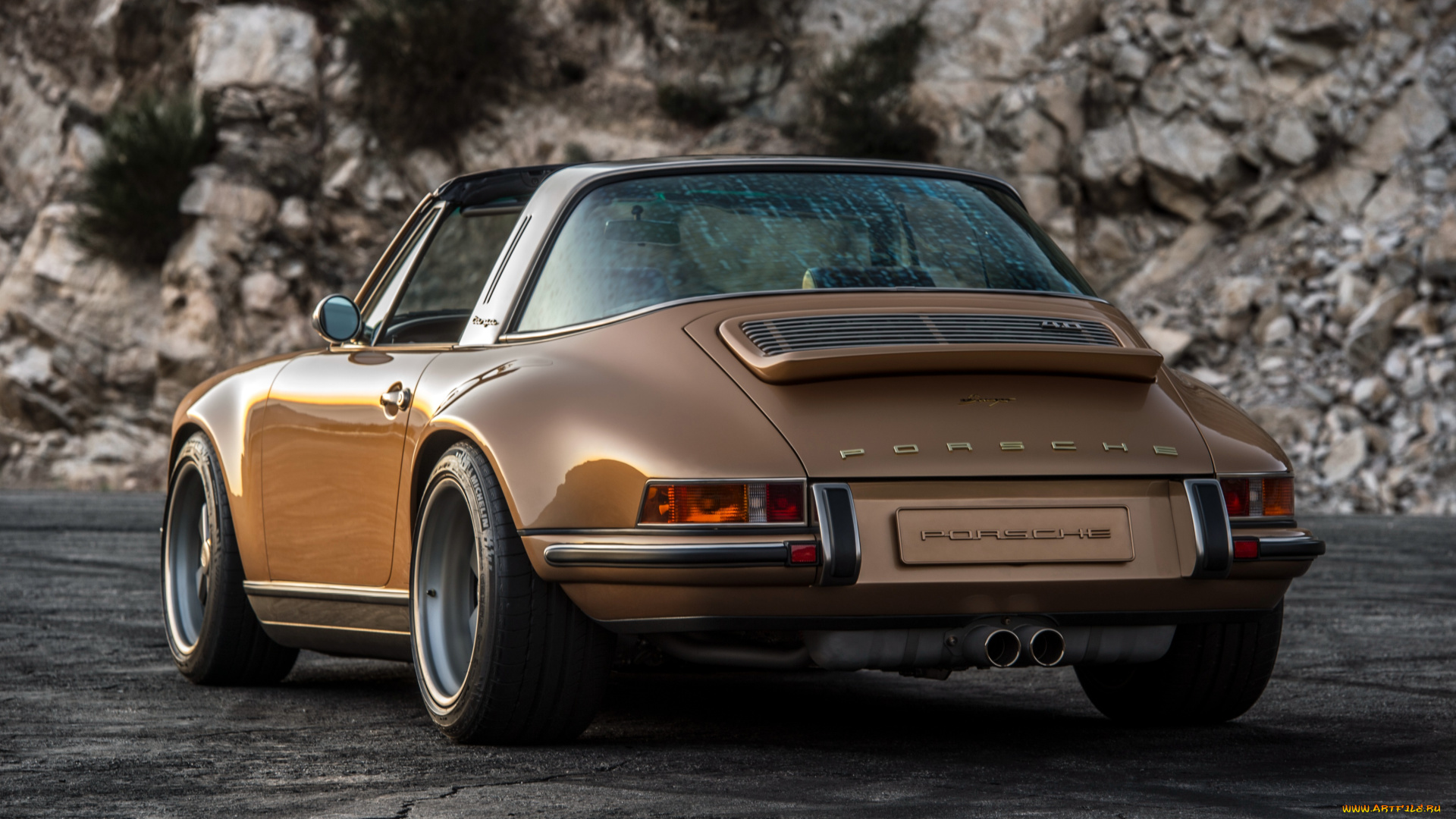 автомобили, porsche, 2015г, targa, 911, singer