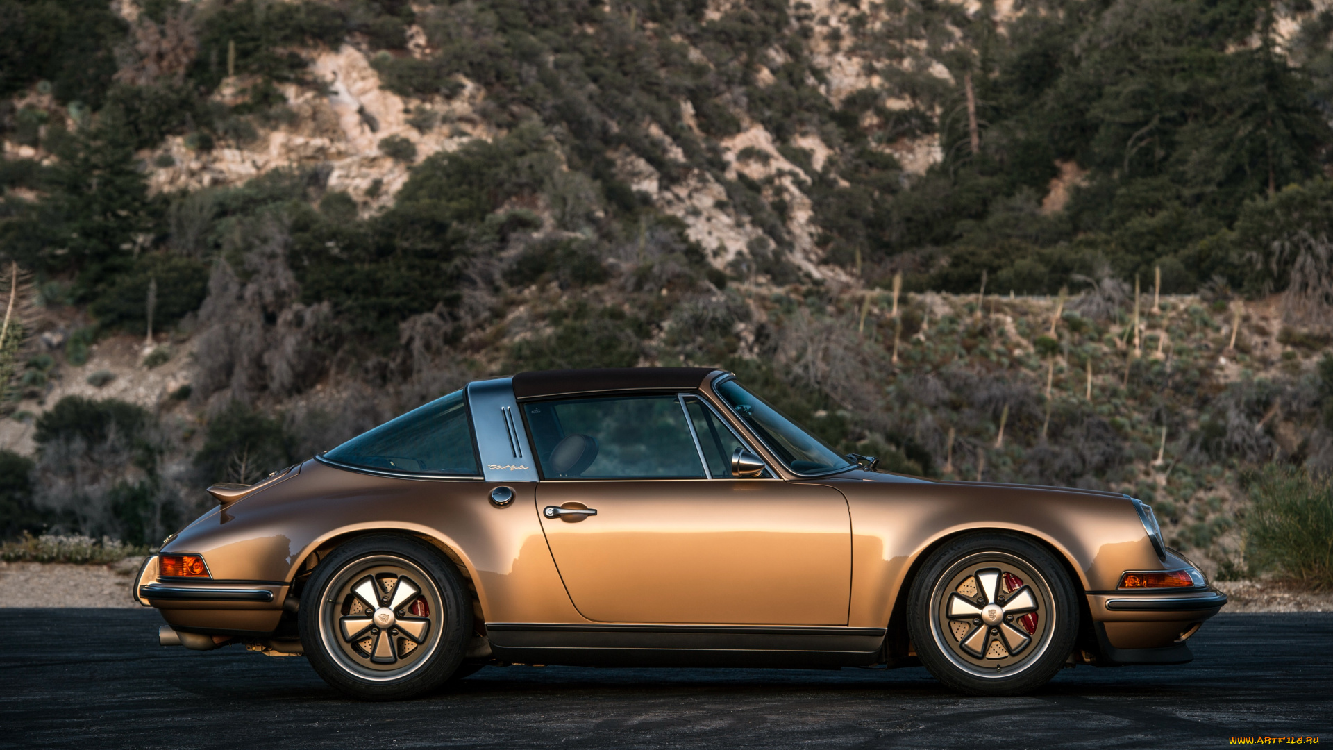 автомобили, porsche, 2015г, targa, 911, singer