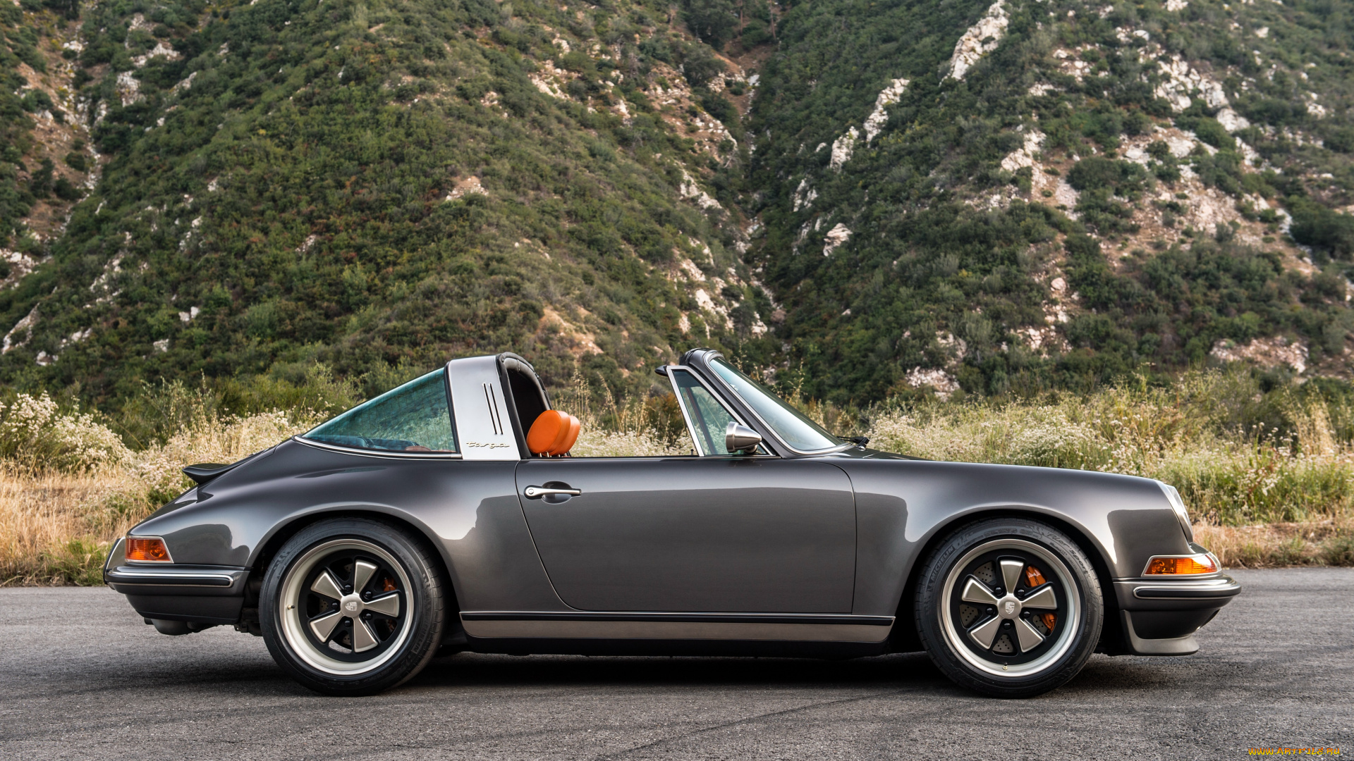 автомобили, porsche, targa, singer, 911, 2015г
