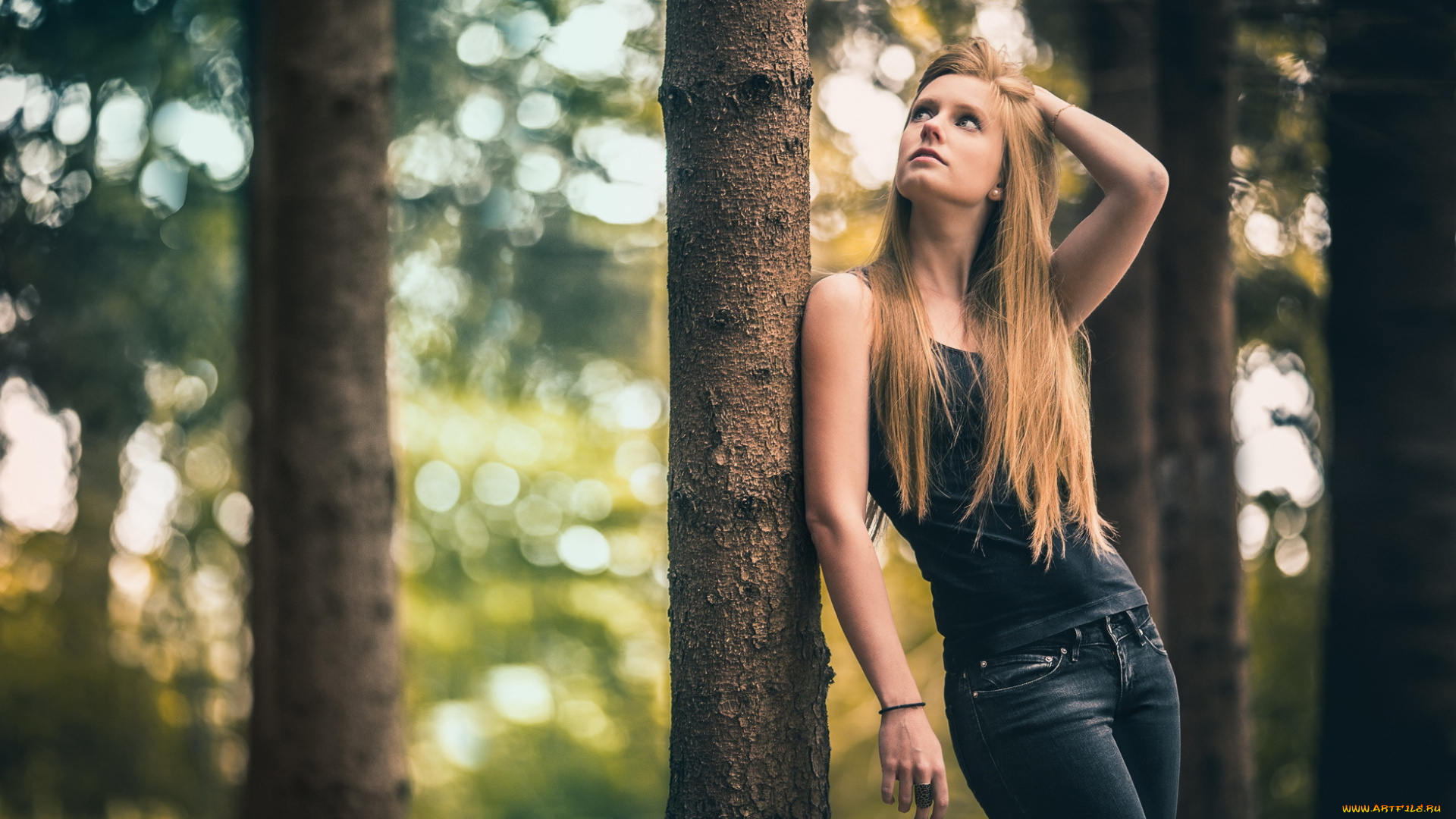 девушки, -unsort, , блондинки, девушка, marie, поза