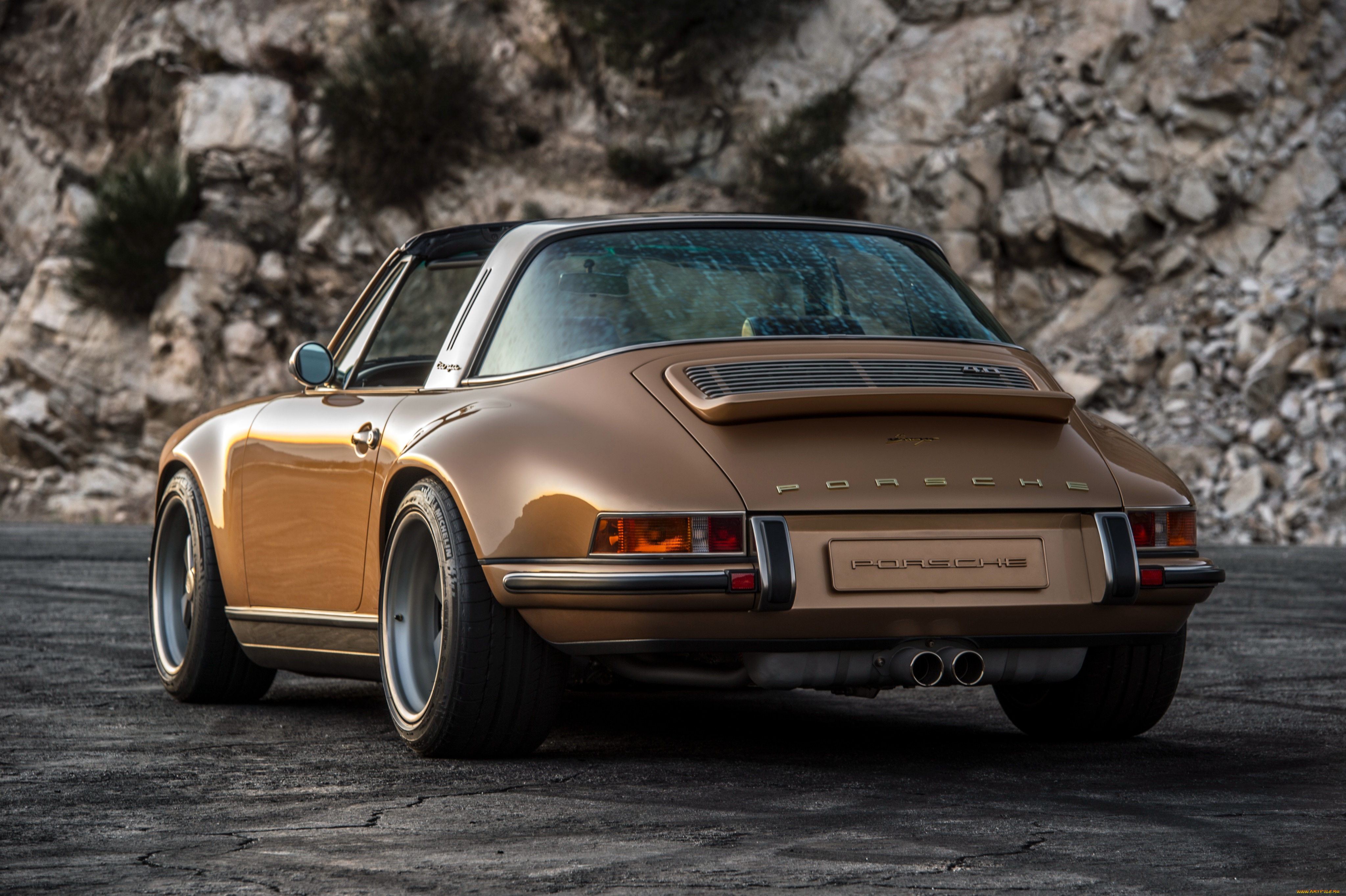 автомобили, porsche, 2015г, targa, 911, singer