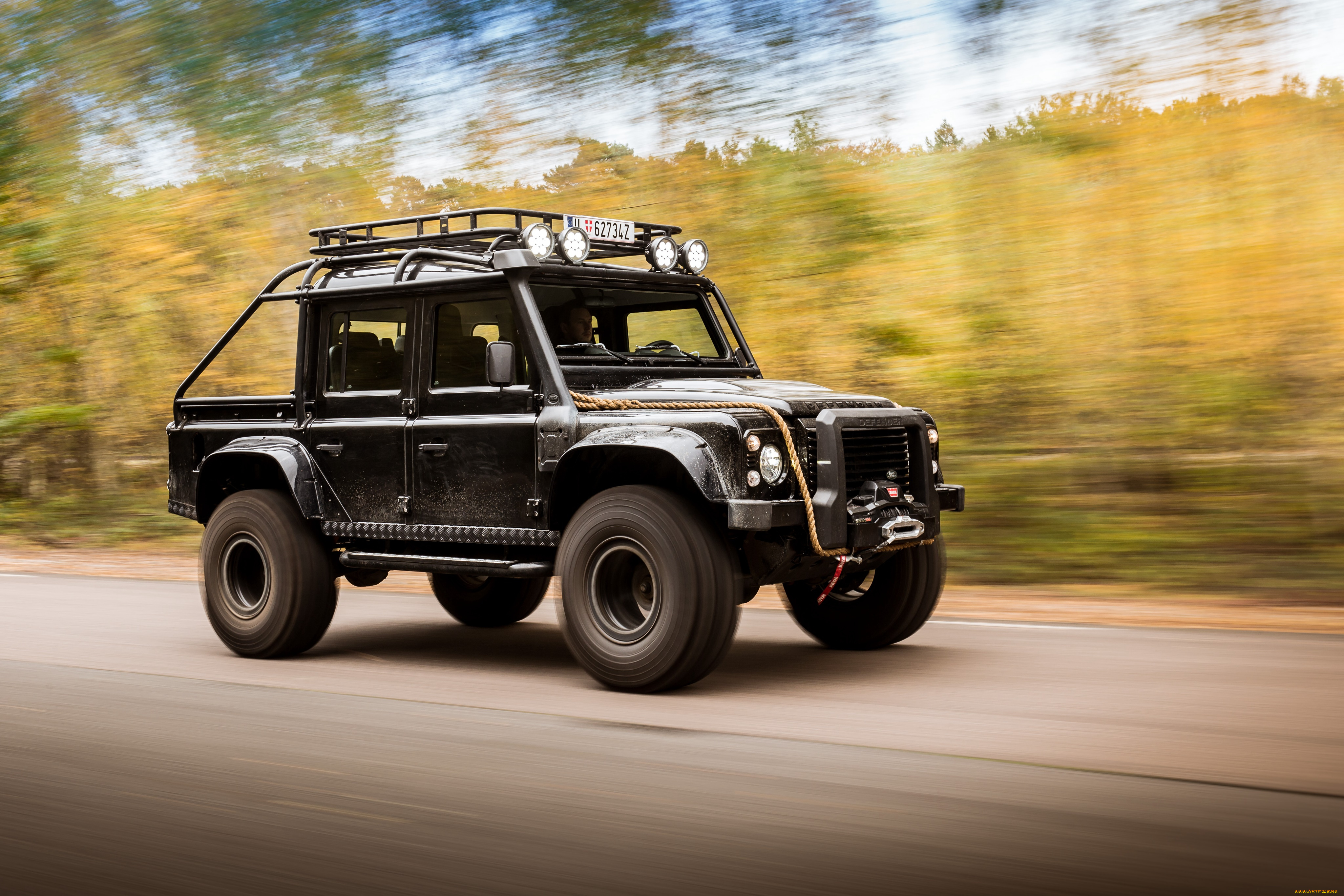 автомобили, land-rover, 2015г, land, rover, defender, 110, 007, spectre