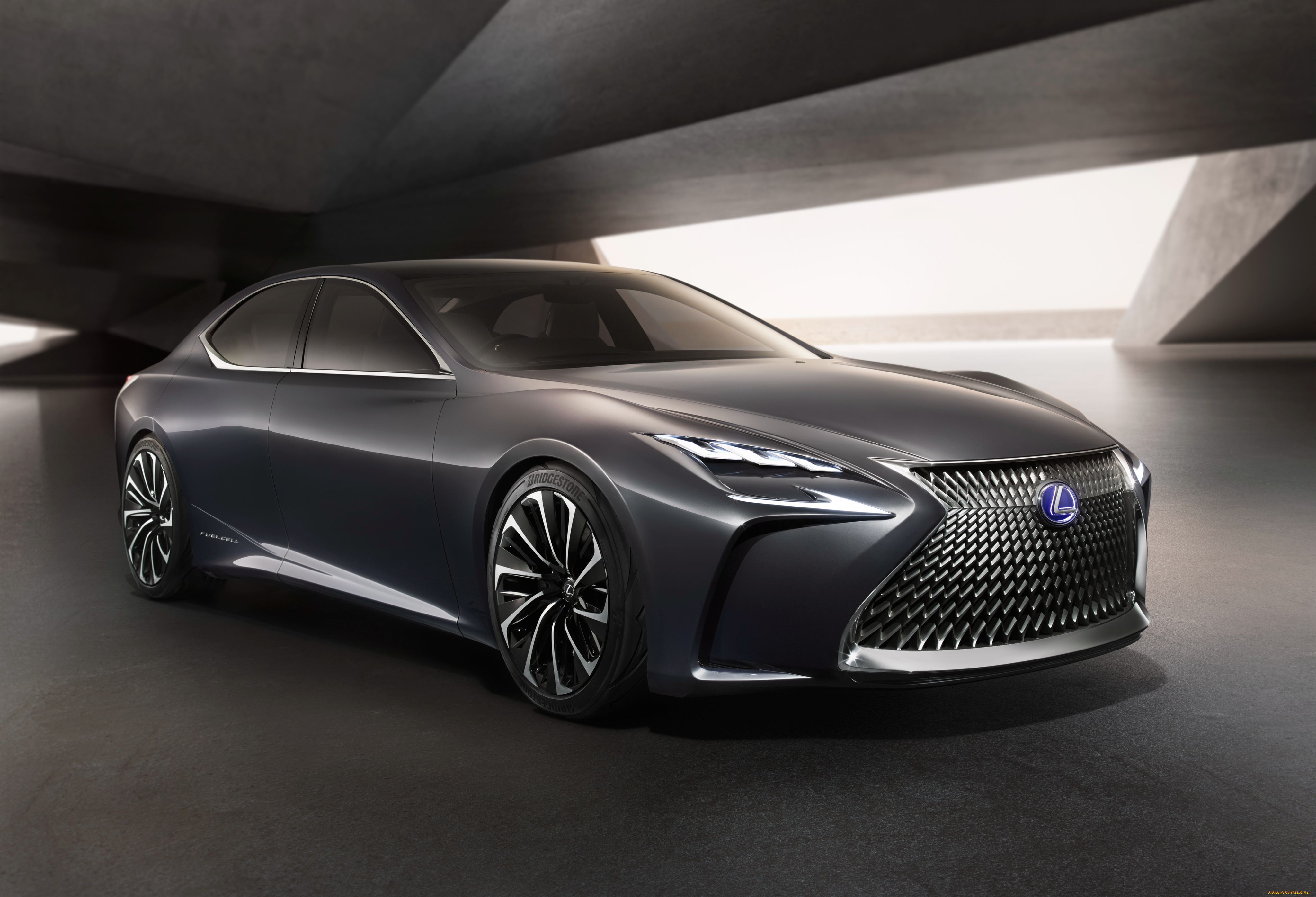 автомобили, lexus, темный, 2015г, concept, lf-fc