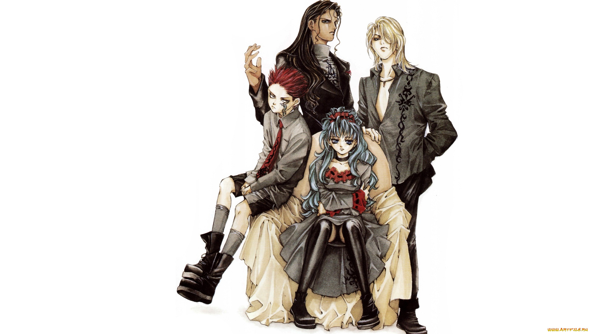 аниме, angel, sanctuary, персонажи