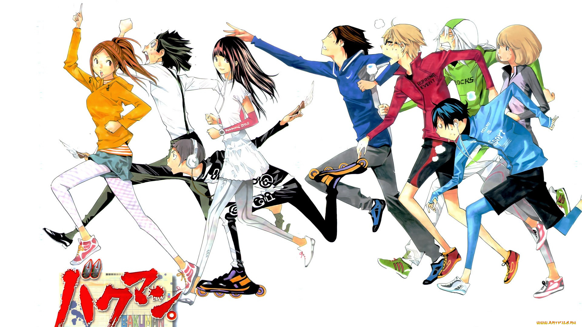 аниме, bakuman, бакуман