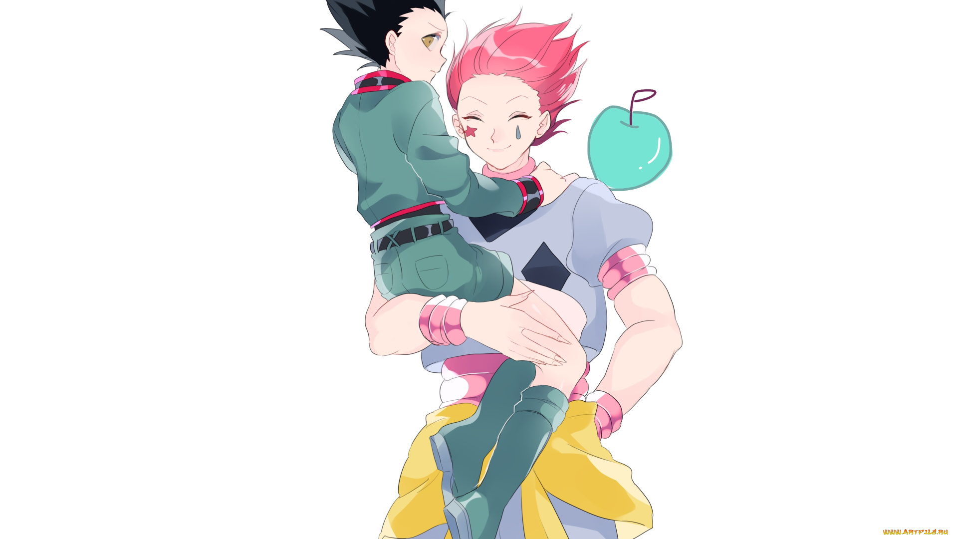 аниме, hunter, x, hunter, гон, хисока