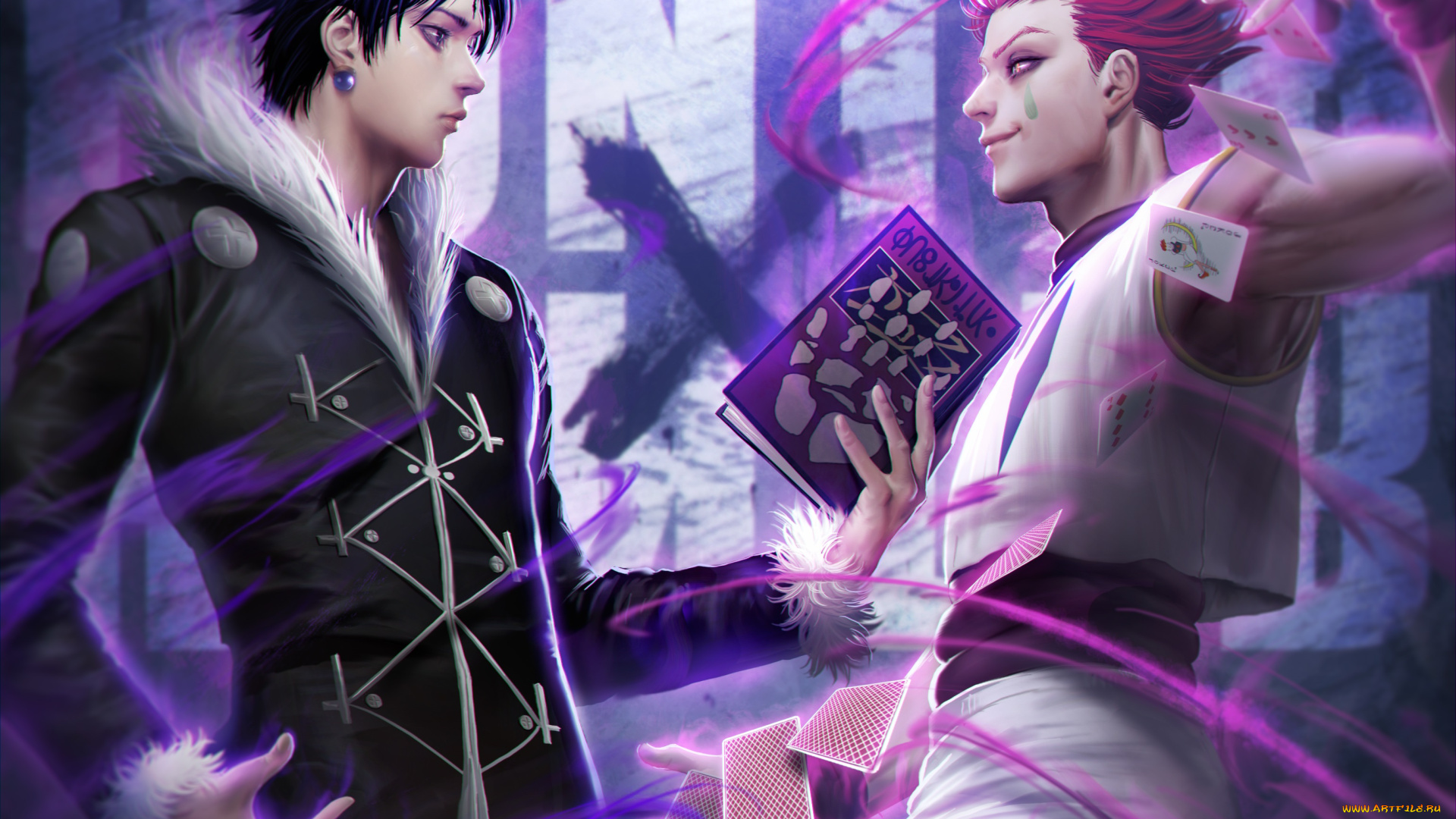 аниме, hunter, x, hunter, хроло, хисока