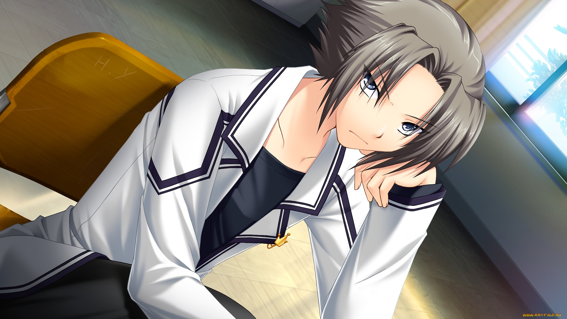 аниме, rewrite, персонаж